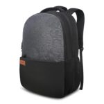 Skybags Evo 3 Compartment Laptop Backpack Black & Grey, 18 Liter