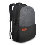 Skybags Evo 3 Compartment Laptop Backpack Black & Grey, 18 Liter