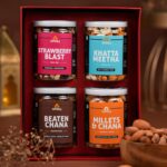 Sparkling Delights Gift Hamper | Healthy Snacks