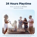 Tribit Updated Version XSound Go Wireless Bluetooth 5.3 Speakers with Loud Stereo Sound & Rich Bass 16W,24H Playtime,150 ft Bluetooth Range,Outdoor Lightweight IPX7...