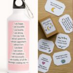 Affirmation written Water Bottle,Bottle 600ml, Customized Sipper Sports Bottle, Personalised Birthday Gift for Men & Women,Corporate Gift for Employees PACK OF 1 (1)